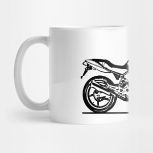 VTR250 Motorcycle Sketch Art Mug